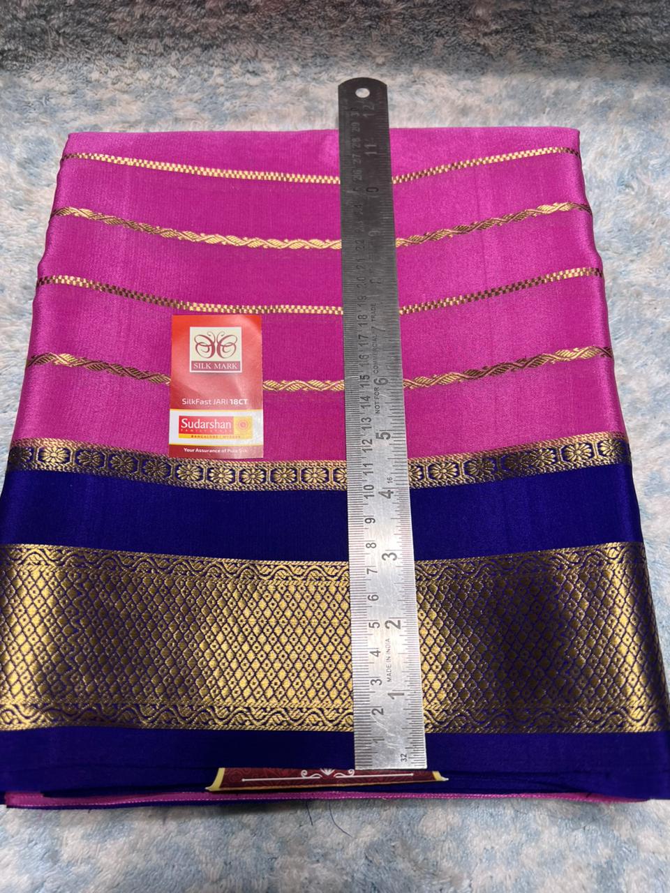 Pure Mysore Silk Saree.