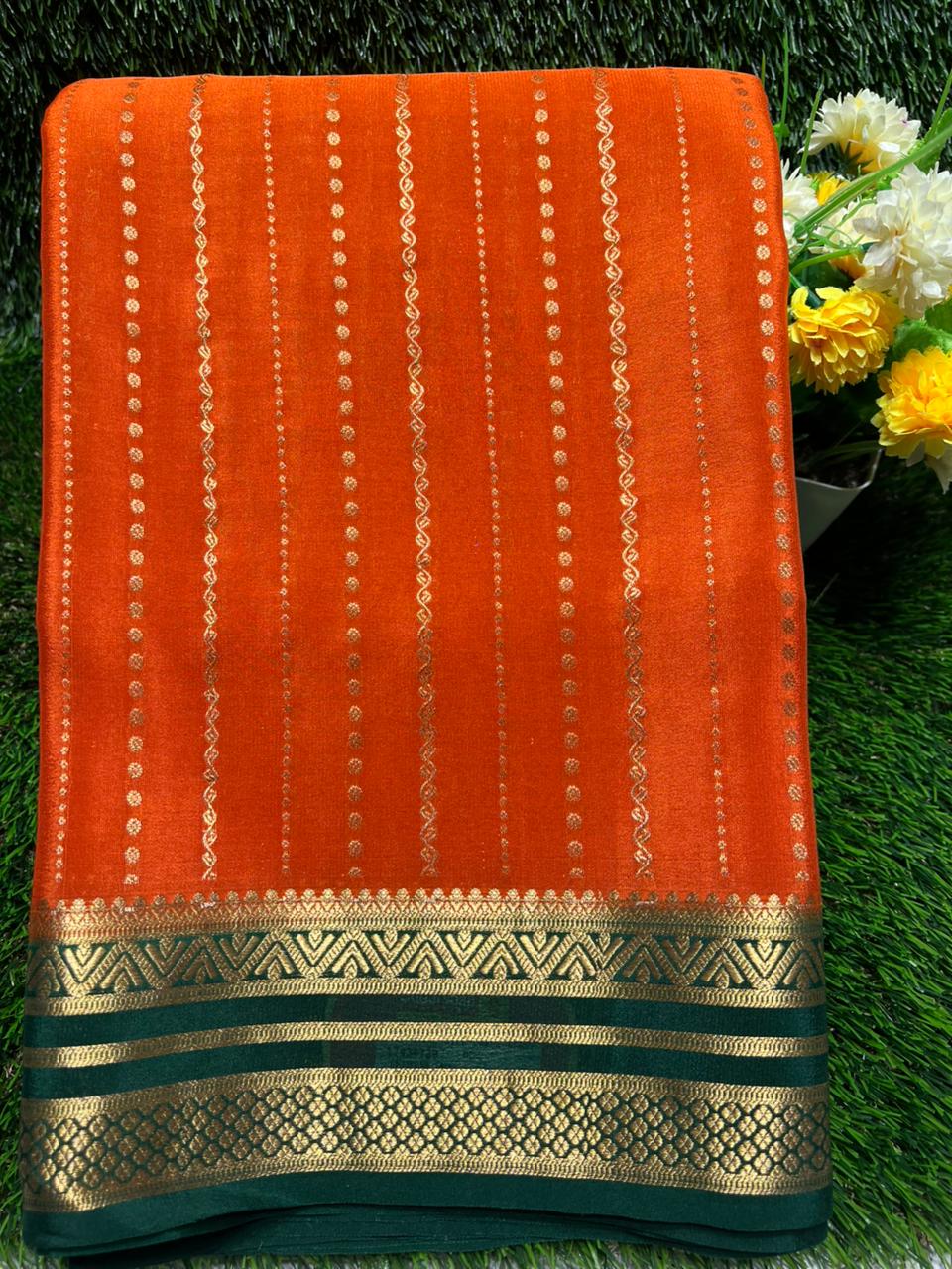Pure Mysore Silk Saree.