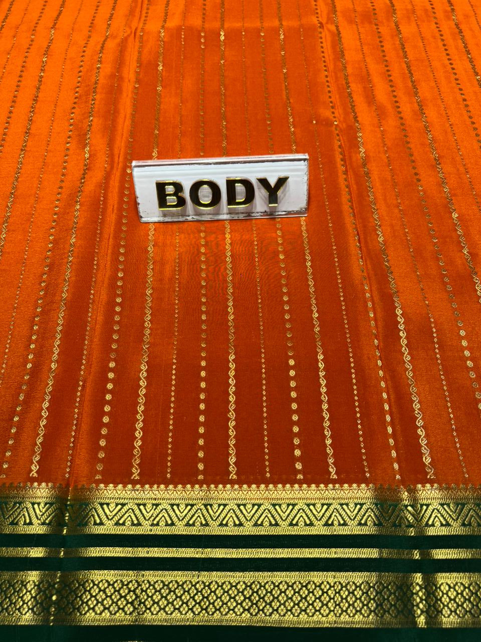 Pure Mysore Silk Saree.