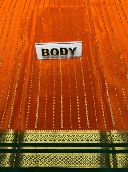 Pure Mysore Silk Saree.