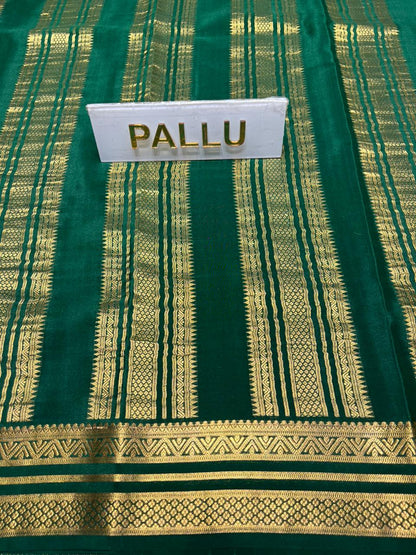 Pure Mysore Silk Saree.