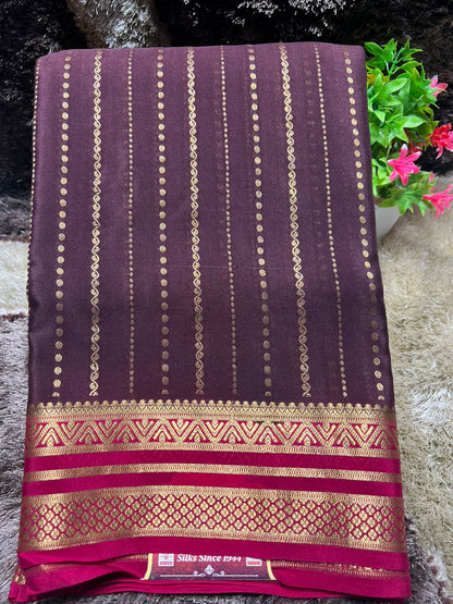 Pure Mysore Silk Saree.