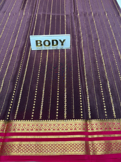 Pure Mysore Silk Saree.