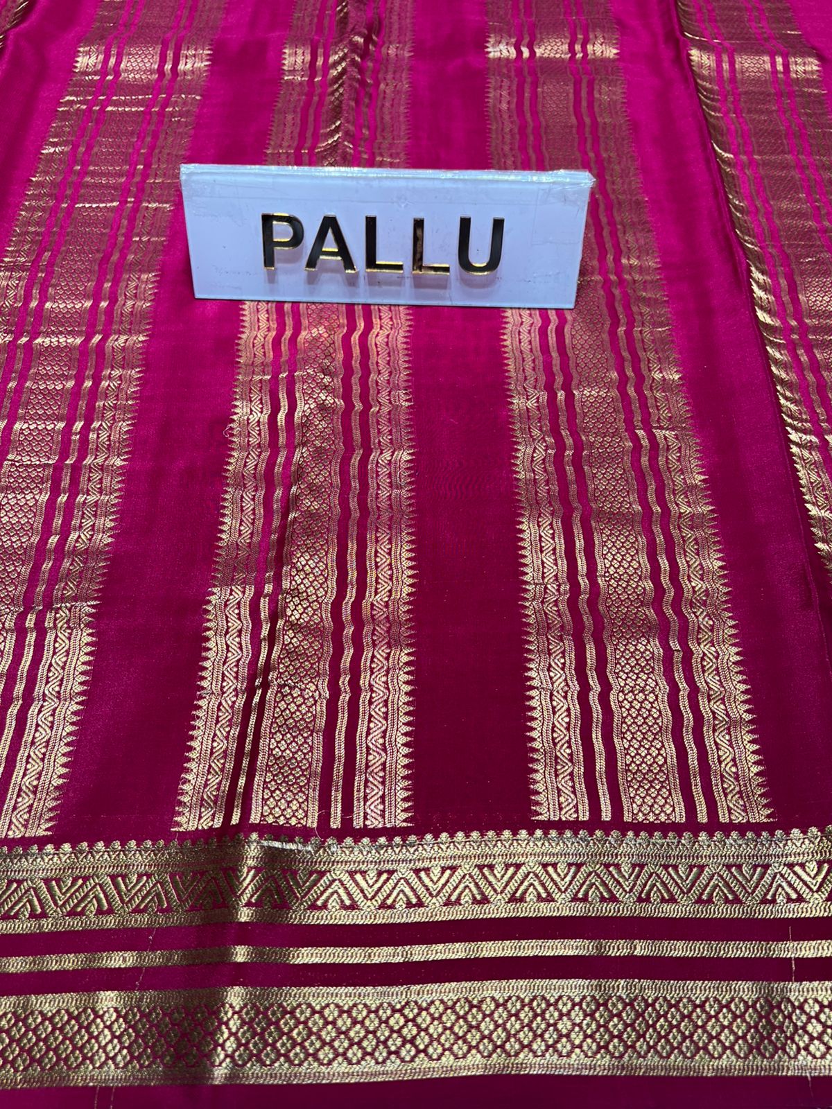 Pure Mysore Silk Saree.