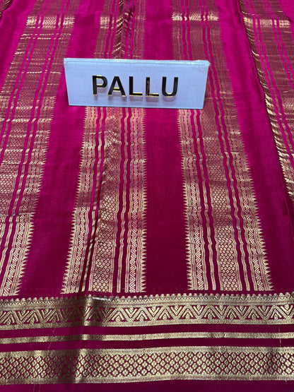 Pure Mysore Silk Saree.