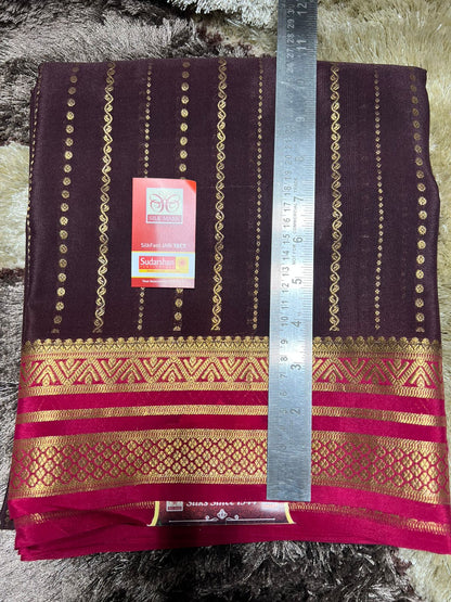 Pure Mysore Silk Saree.