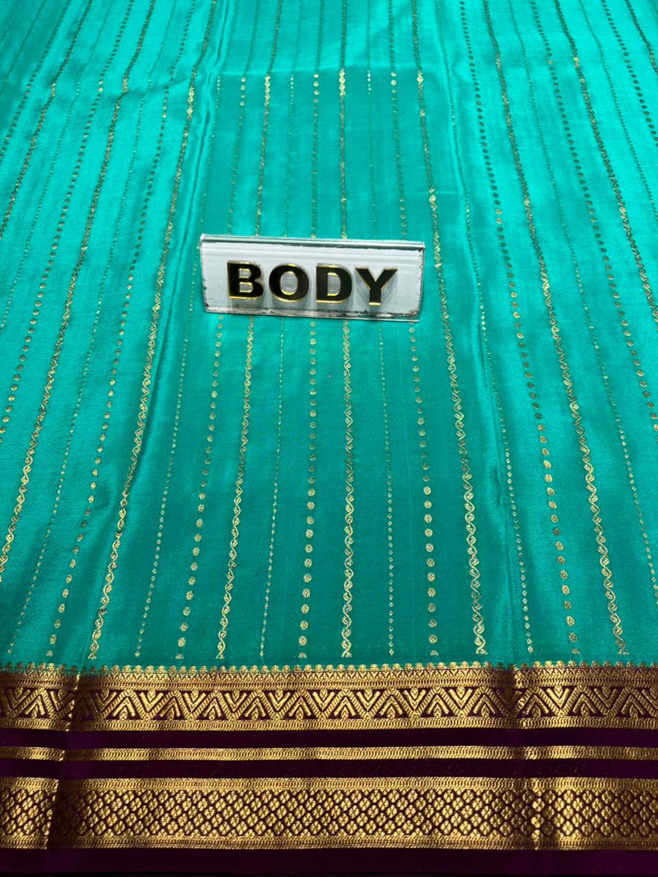 Pure Mysore Silk Saree.
