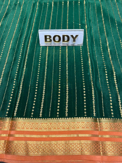 Pure Mysore Silk Saree.