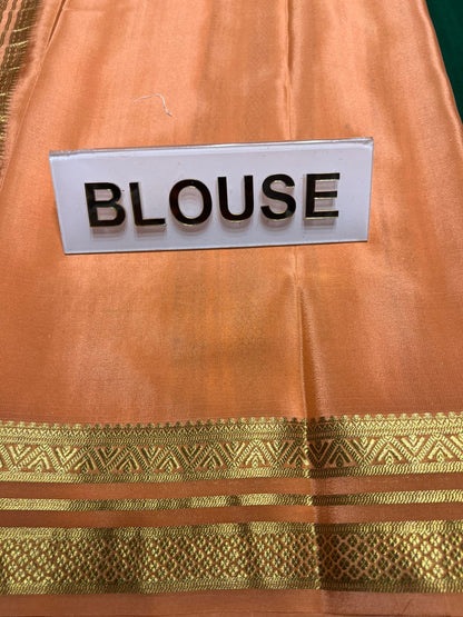 Pure Mysore Silk Saree.