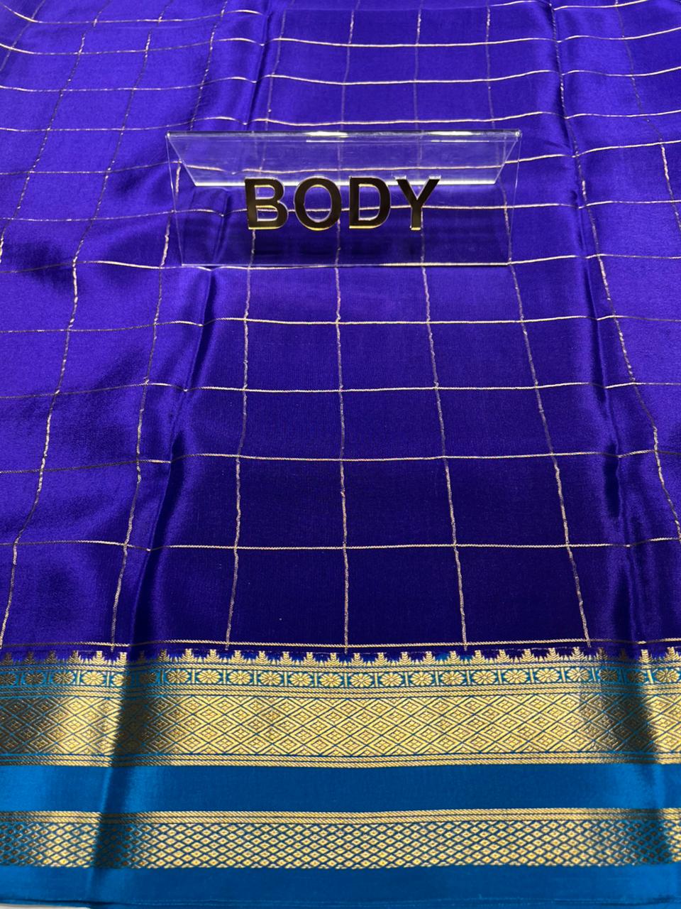Pure Mysore Silk Saree.