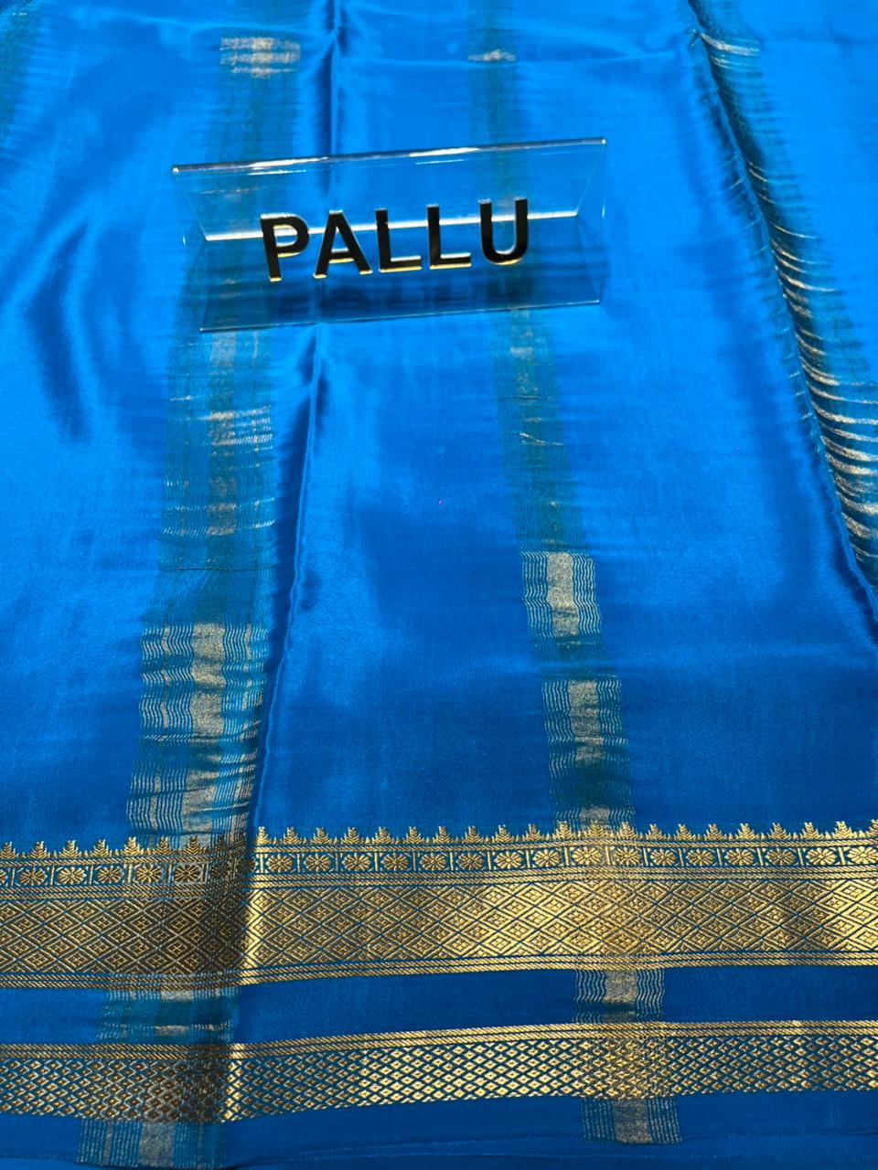 Pure Mysore Silk Saree.