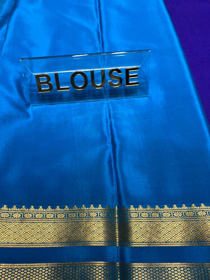 Pure Mysore Silk Saree.