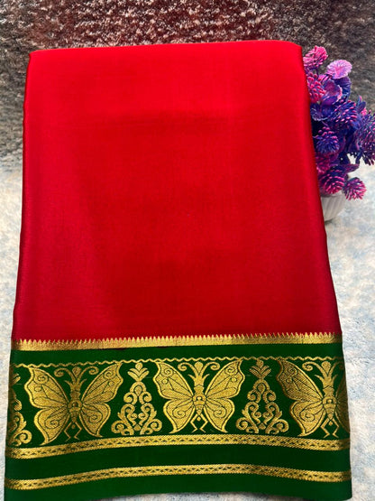Pure Mysore Silk Saree.