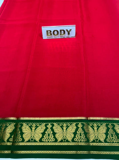 Pure Mysore Silk Saree.