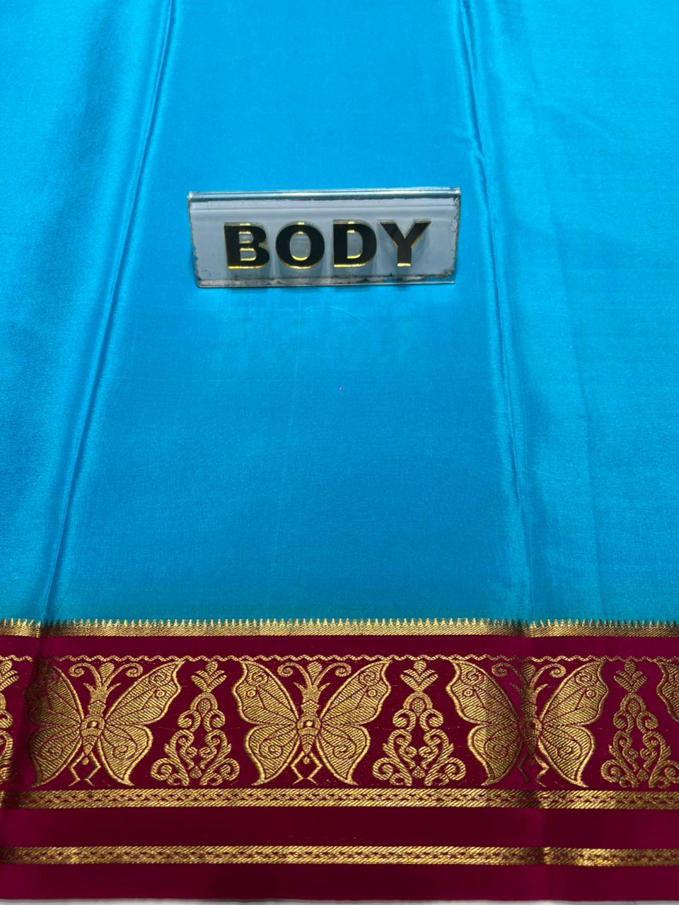 Pure Mysore Silk Saree.