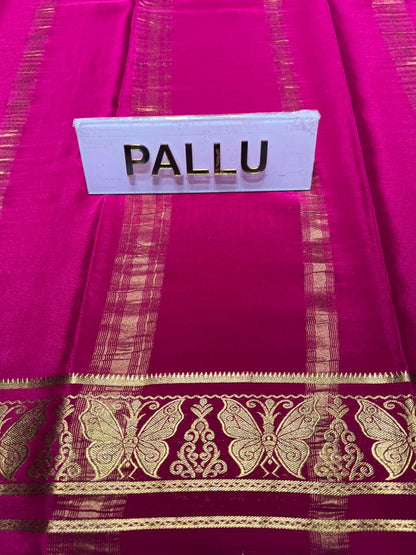 Pure Mysore Silk Saree.