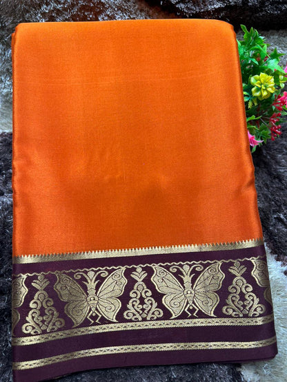 Pure Mysore Silk Saree.
