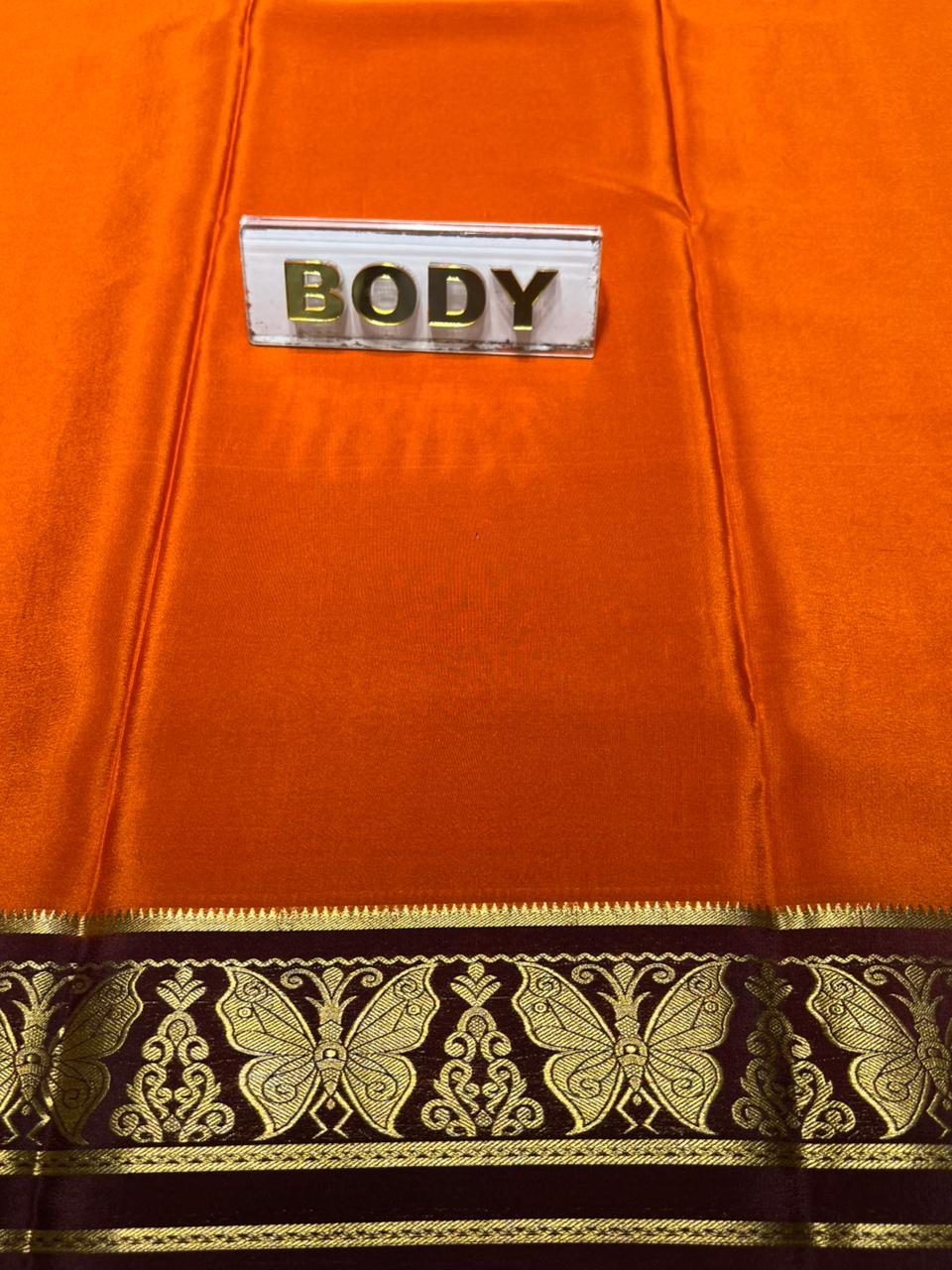 Pure Mysore Silk Saree.