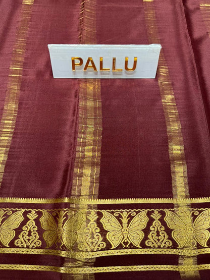 Pure Mysore Silk Saree.