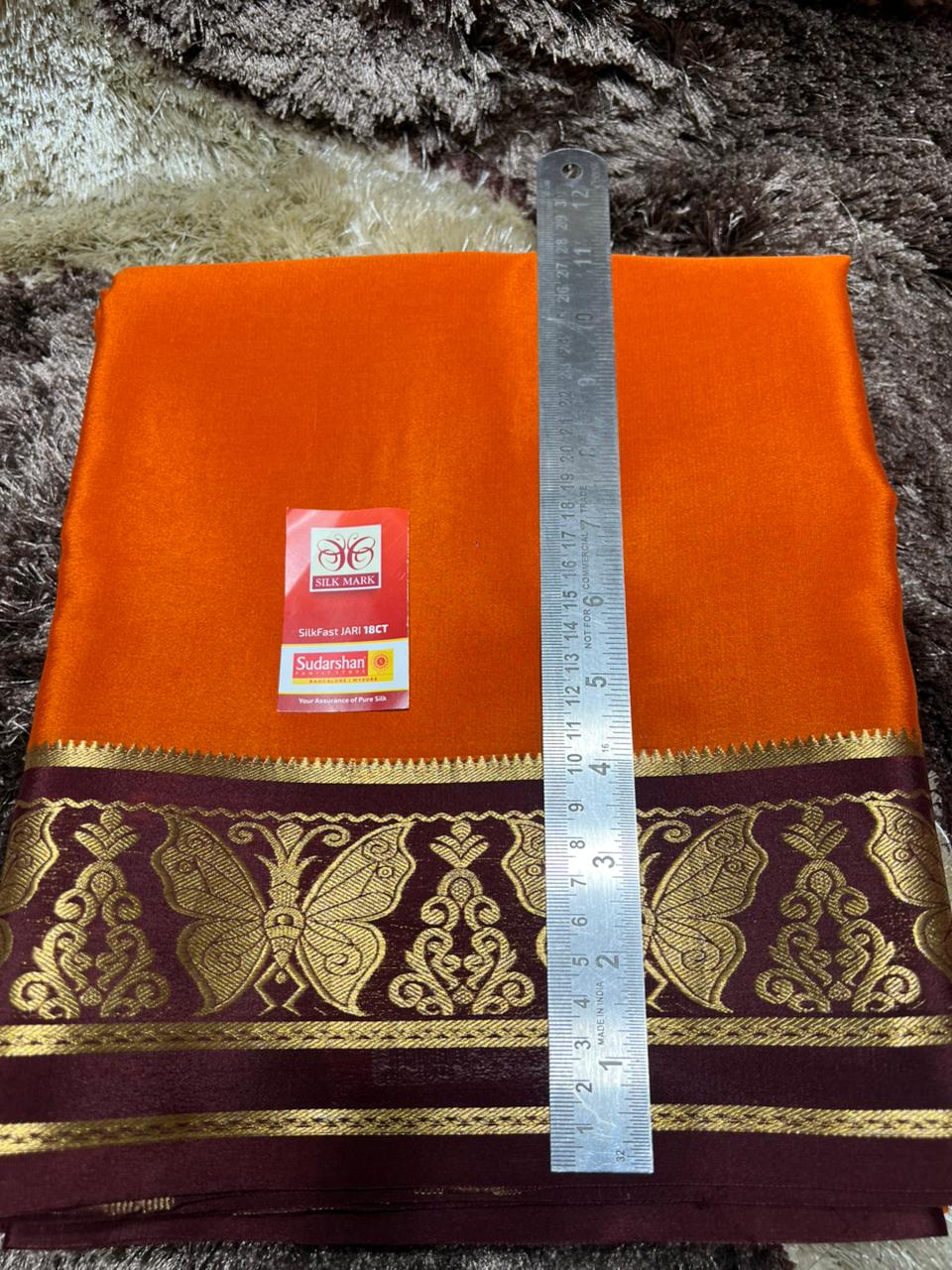 Pure Mysore Silk Saree.