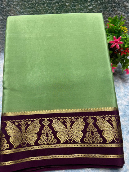 Pure Mysore Silk Saree.