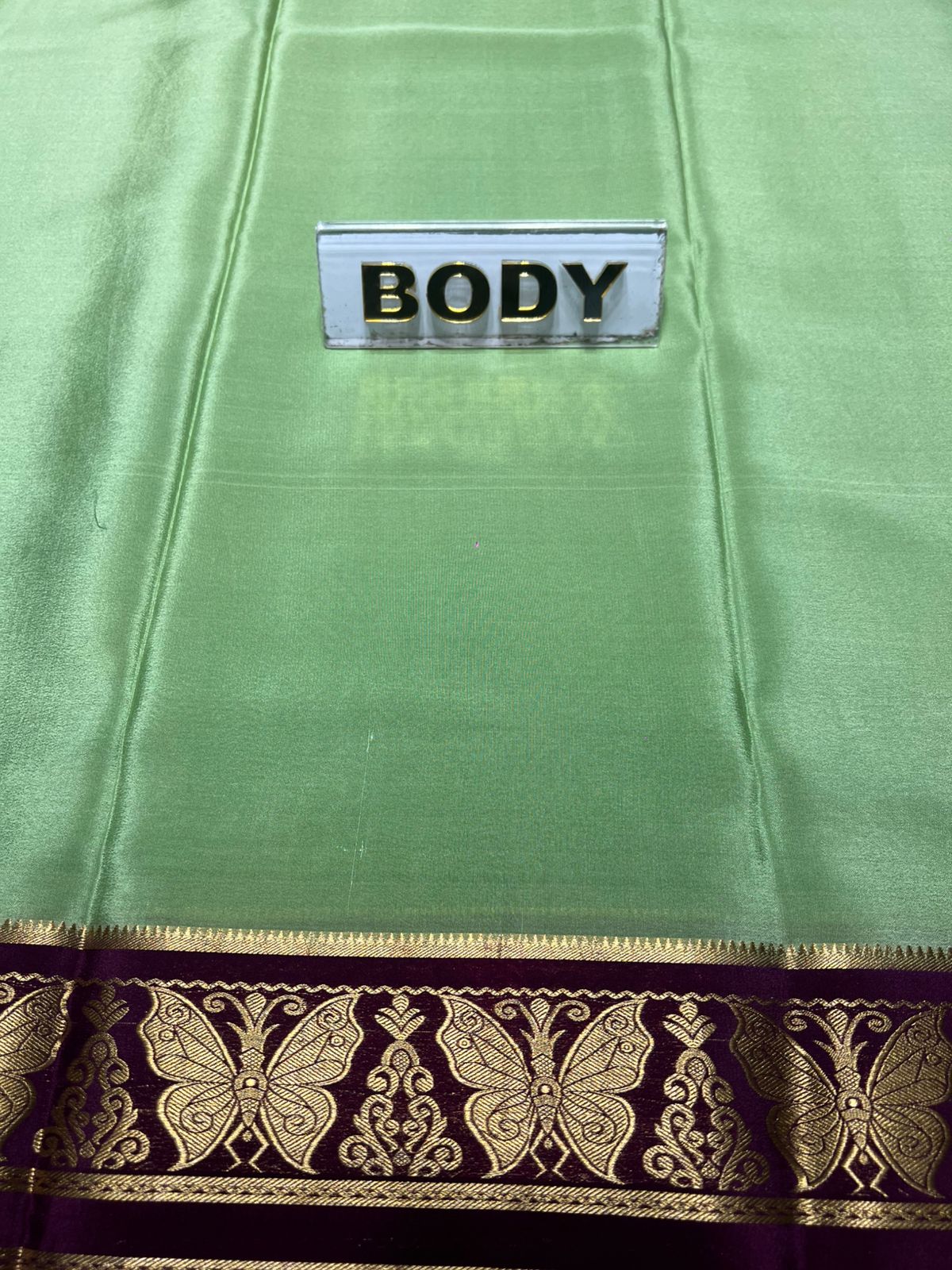 Pure Mysore Silk Saree.