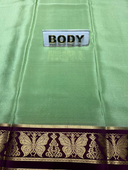 Pure Mysore Silk Saree.