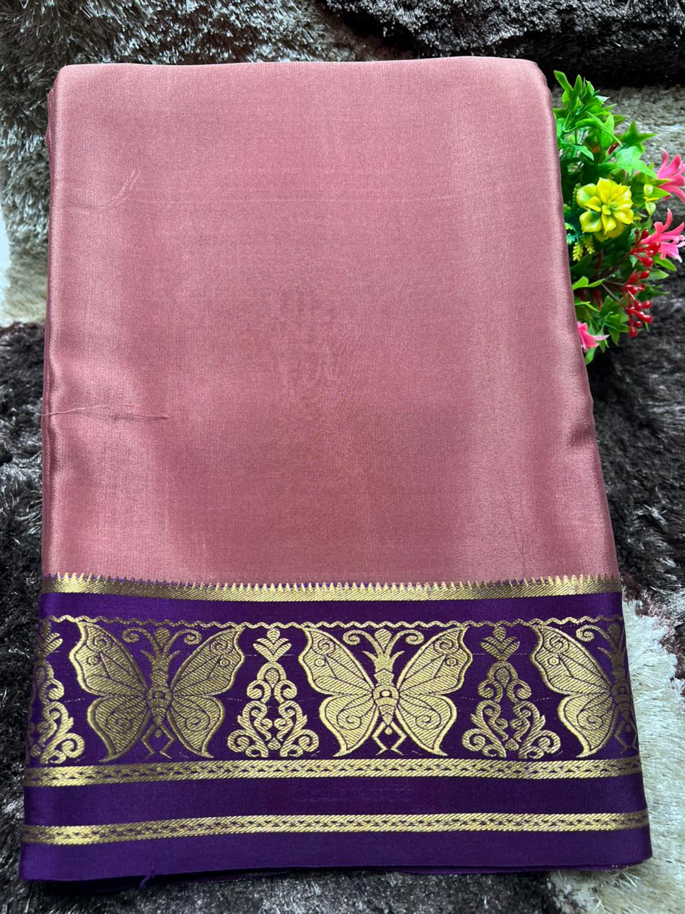 Pure Mysore Silk Saree.