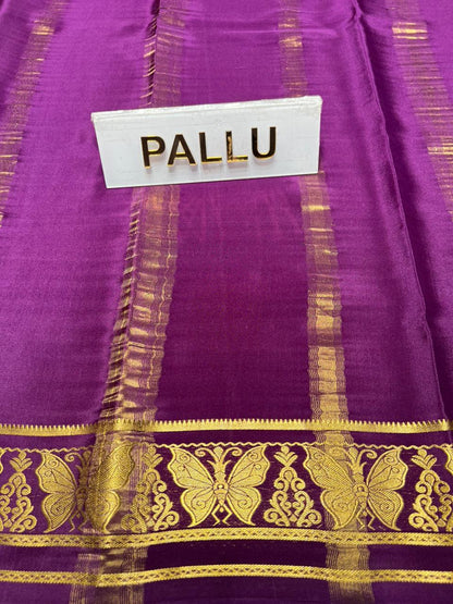 Pure Mysore Silk Saree.
