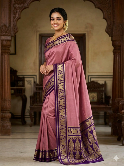 Pure Mysore Silk Saree.