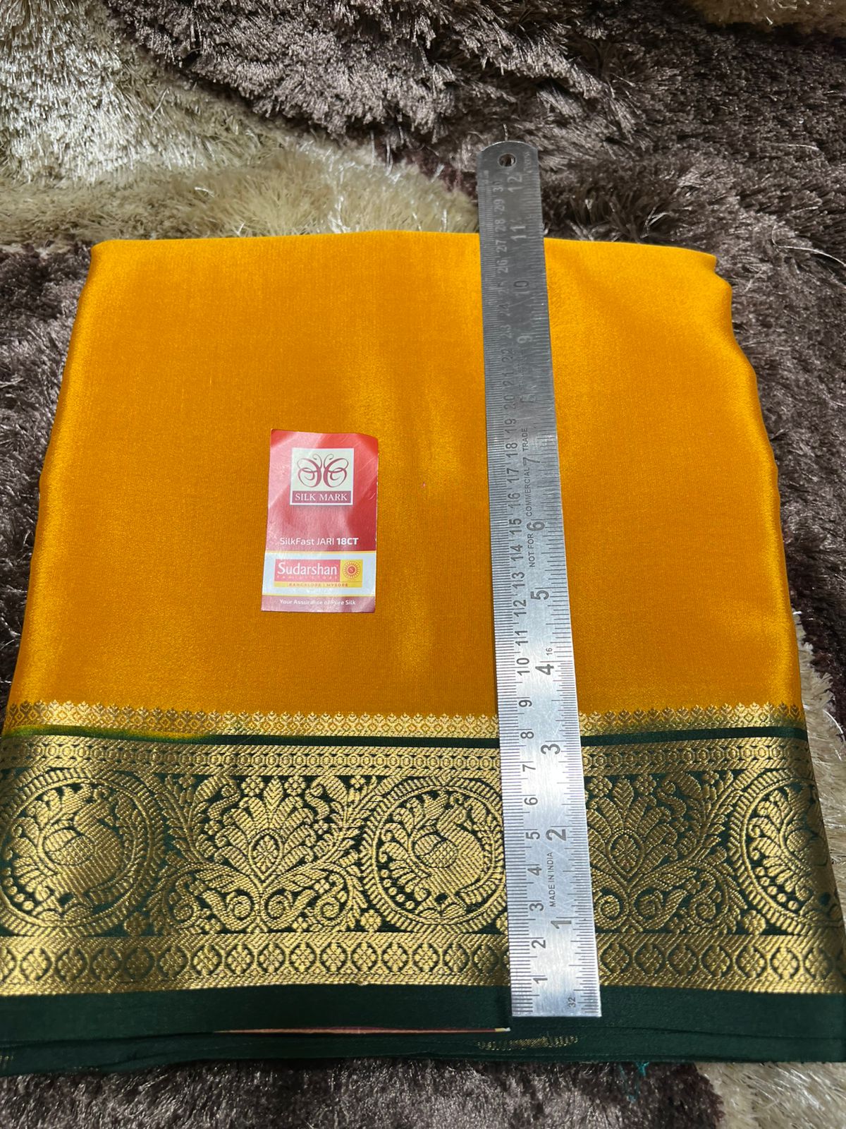 Pure Mysore Silk Saree.