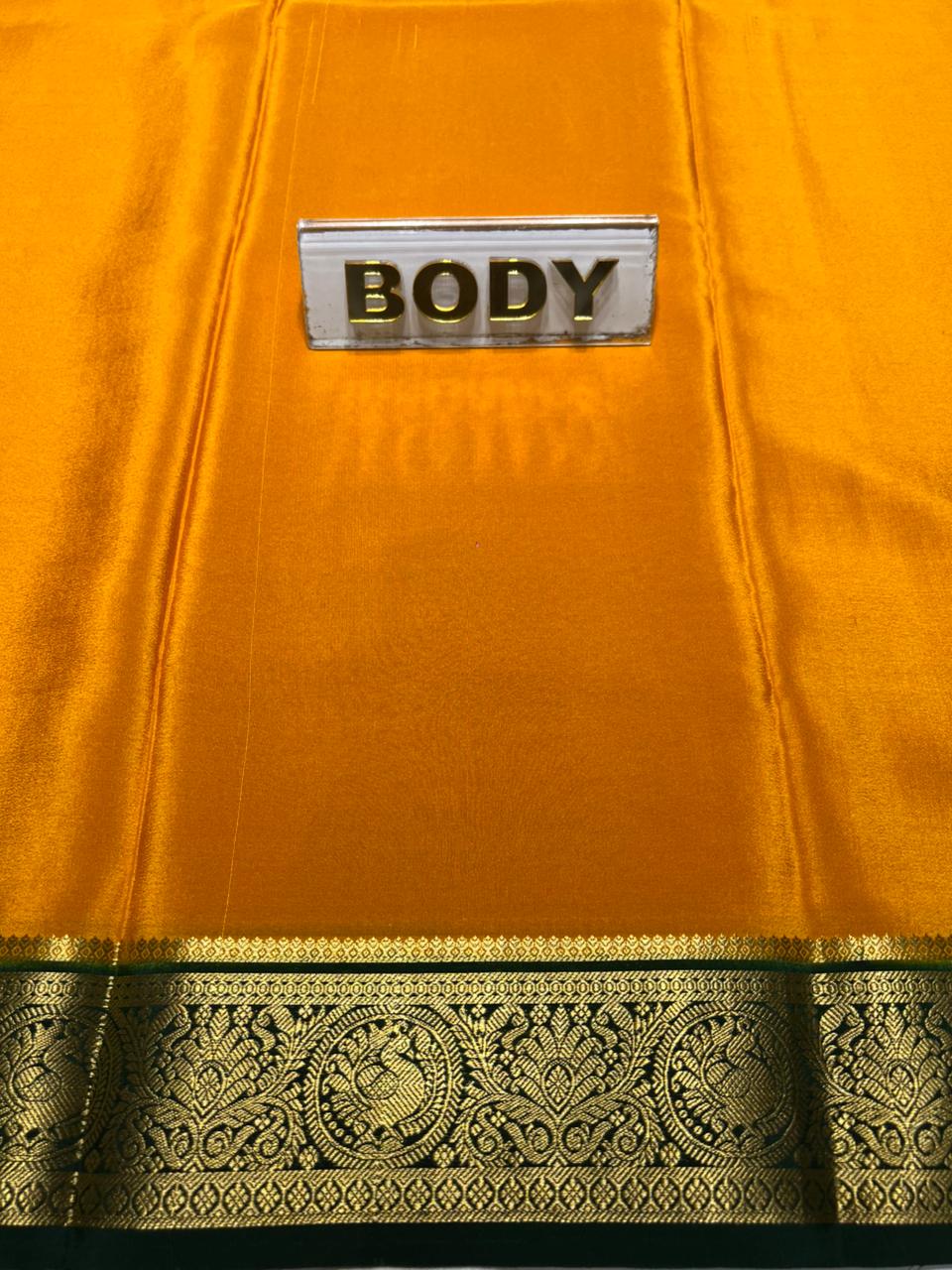 Pure Mysore Silk Saree.
