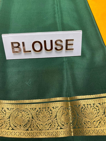 Pure Mysore Silk Saree.