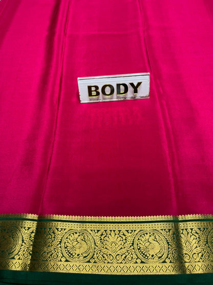 Pure Mysore Silk Saree.
