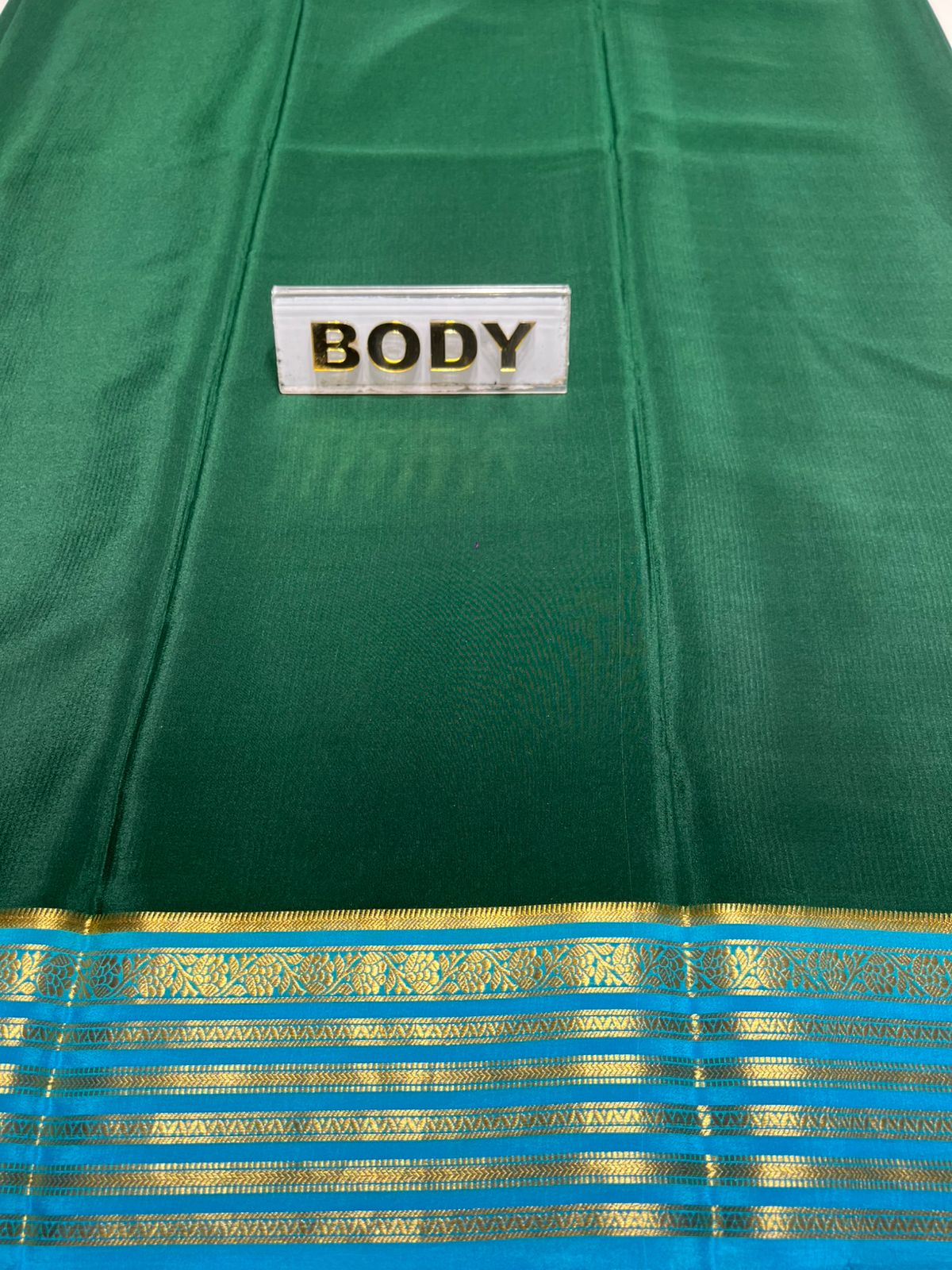 Pure Mysore Silk Saree.