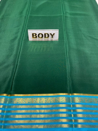 Pure Mysore Silk Saree.