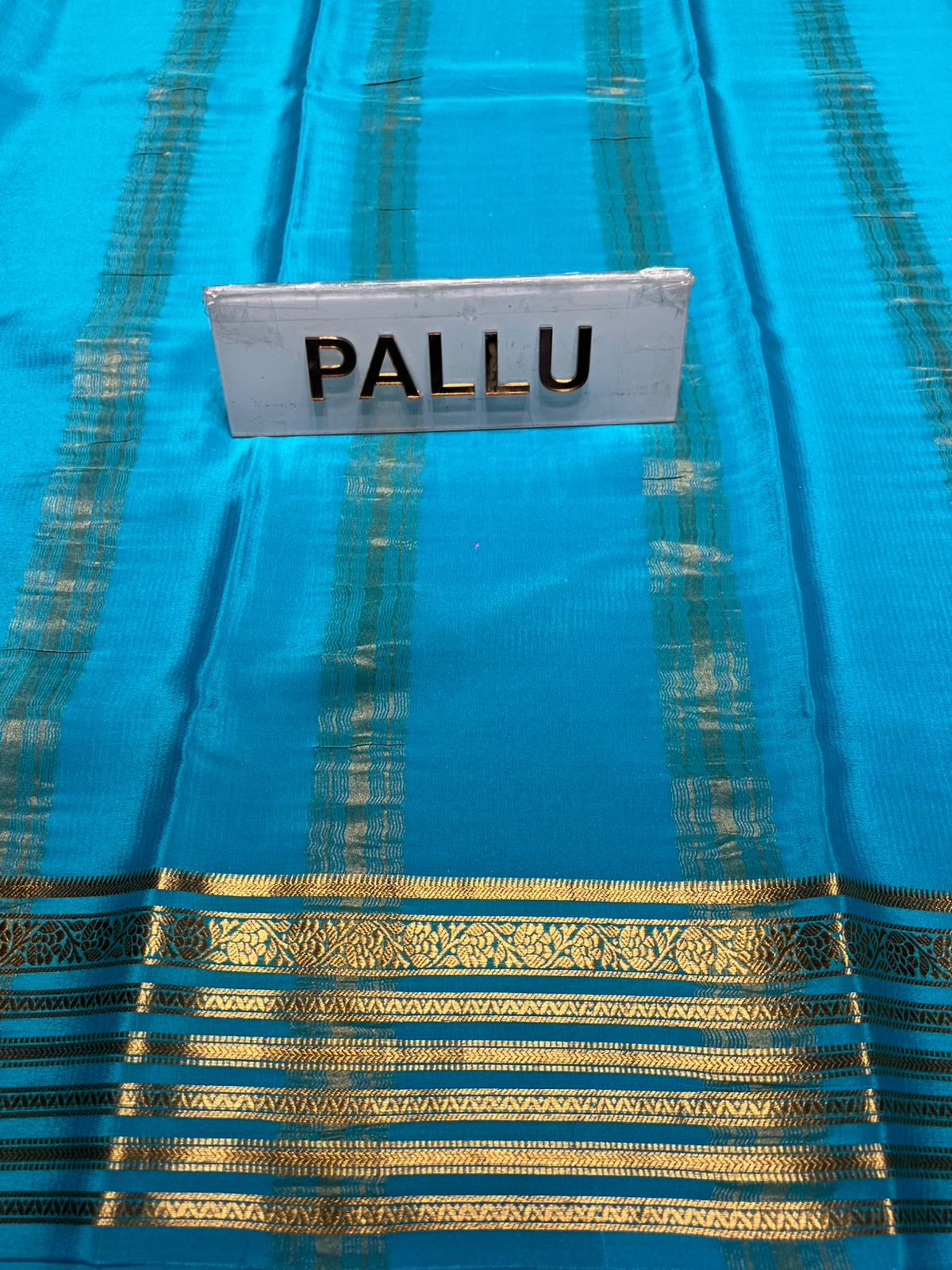 Pure Mysore Silk Saree.