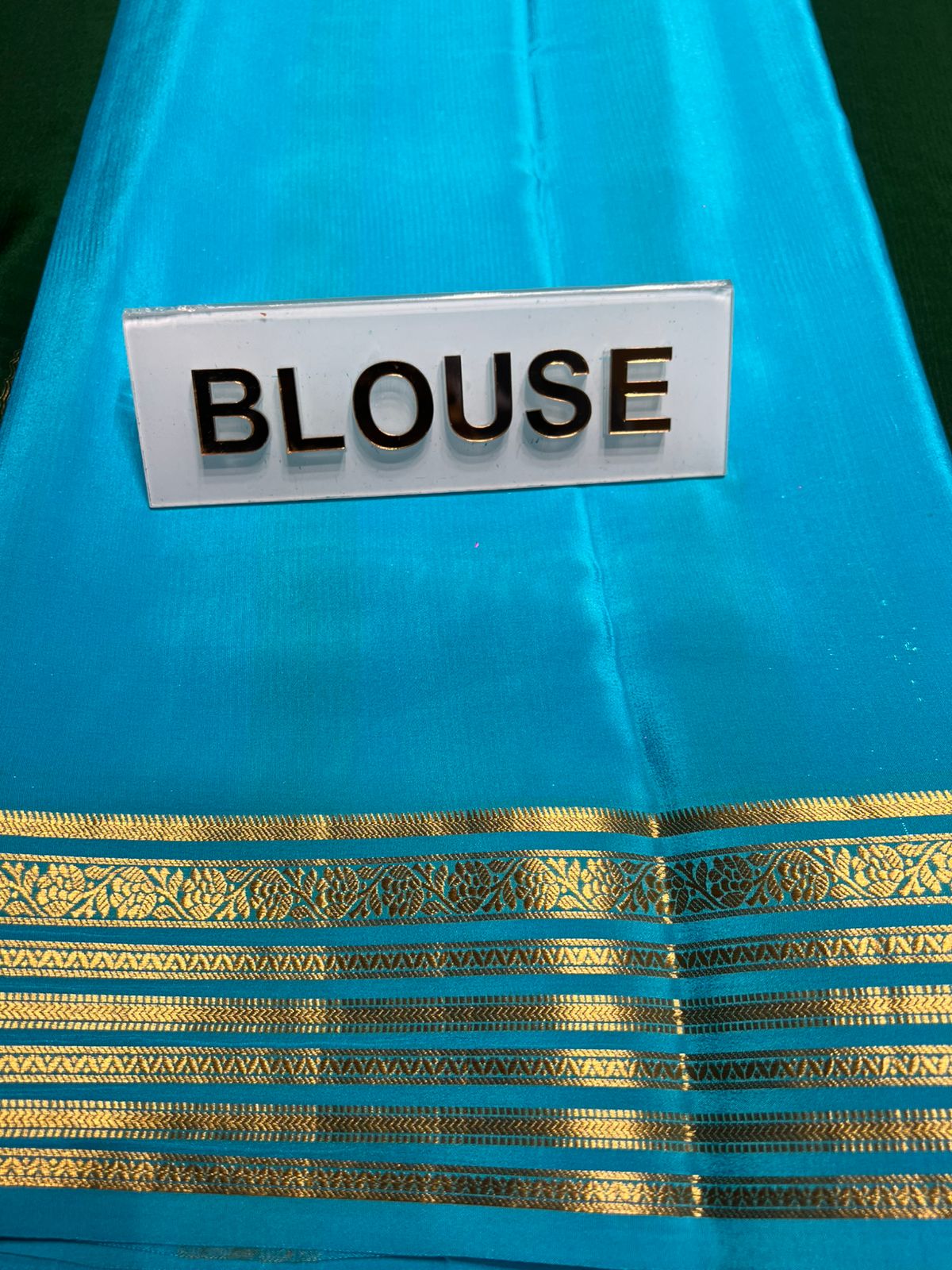 Pure Mysore Silk Saree.