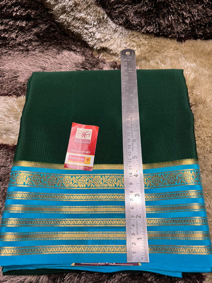 Pure Mysore Silk Saree.