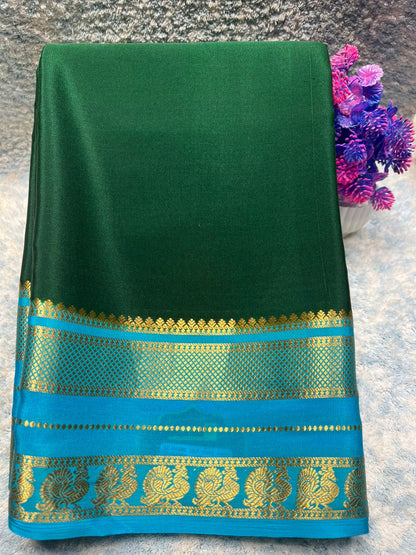 Pure Mysore Silk Saree.