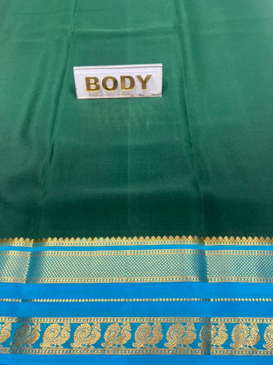 Pure Mysore Silk Saree.