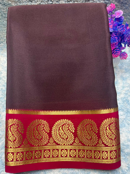 Pure Mysore Silk Saree.