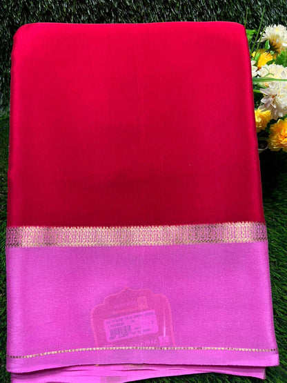 Pure Mysore Silk Saree.