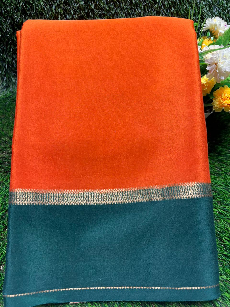 Pure Mysore Silk Saree.