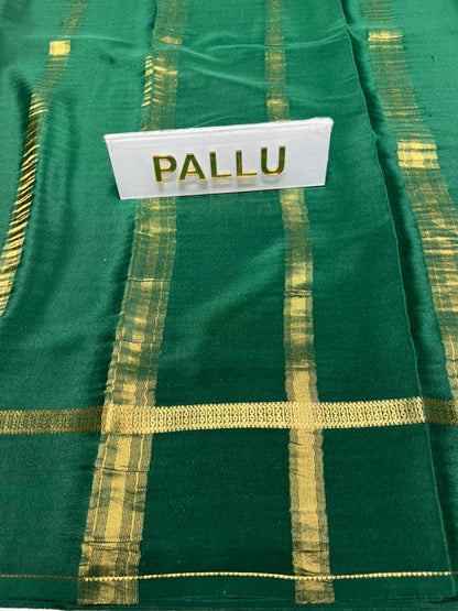 Pure Mysore Silk Saree.