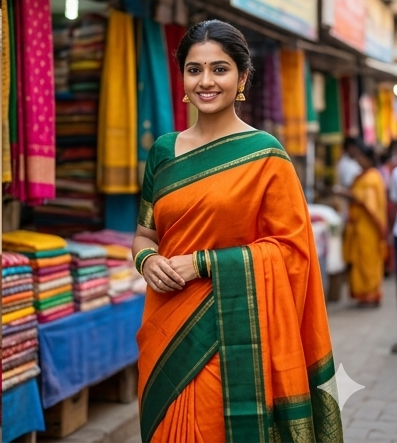 Pure Mysore Silk Saree.
