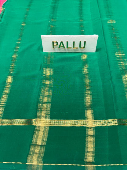 Pure Mysore Silk Saree.