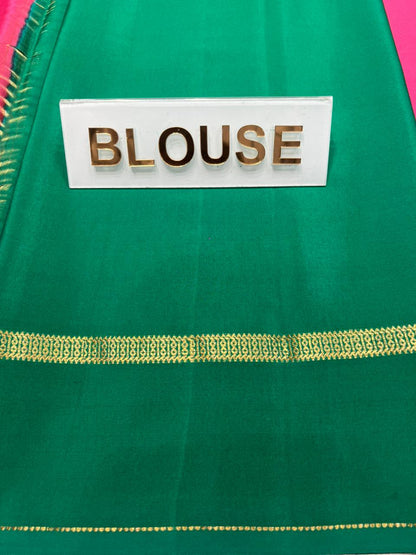 Pure Mysore Silk Saree.