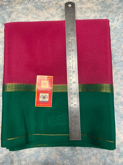 Pure Mysore Silk Saree.