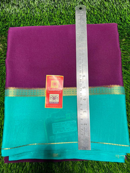 Pure Mysore Silk Saree.